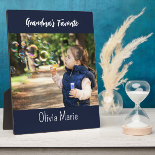 Grootouder Brag Aangepaste tablet Plaque Fotoplaat