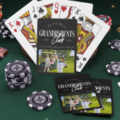 Grootouder Club Het is een grappige levensstijl Pokerkaarten