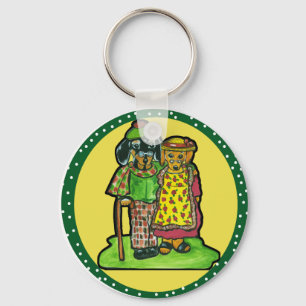 Grootouder Doxies Sleutelhanger