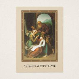 Grootouder Gebed Anne Joachim Mary Visitekaartje
