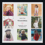 Grootouder houdt van je fotocollage Creëer van jez Imitatie Canvas Print<br><div class="desc">Gepersonaliseerde Grote Faux Canvas Fotocollage Creëer is een hartverwarmend geschenk dat grootouders voor altijd zullen koesteren met onze gepersonaliseerde Faux Canvas Fotocollage. Met dit prachtig vervaardigde geschenk kunt u 8 van uw favoriete familiefoto's omzetten in een unieke herinnering, waarbij de speciale band tussen geliefden wordt gevierd. Kenmerken: ontwerp: voeg 8...</div>
