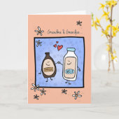 Grootouder Jubileum, gemaakt voor elkaar Kaart (Gele Bloem)