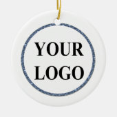 Grootouder Kerst Ornament ADD LOGO Eerste 1e (Voorkant)