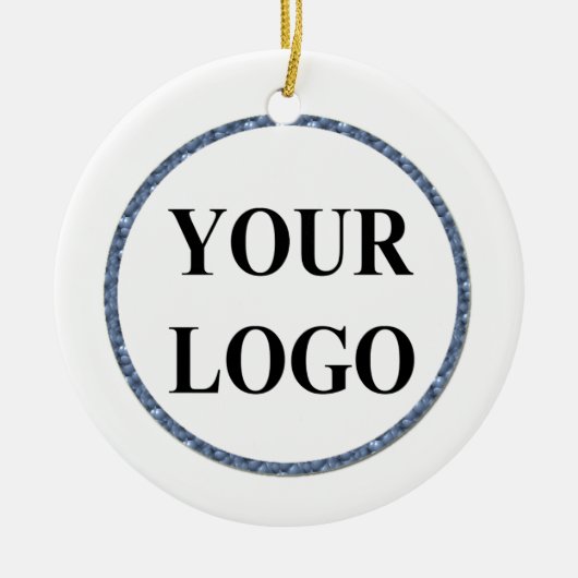 Grootouder Kerst Ornament ADD LOGO Eerste 1e (Voorkant)