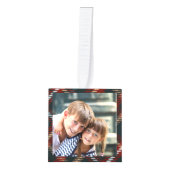 Grootouder land Tartan Pset 4 Foto Decoratie (Voorkant)