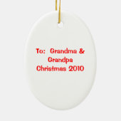 Grootouder Ornament (Achterkant)