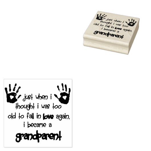 grootouder rubberstempel (Gestempeld)