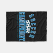 Grootouder voetbal meest genoemd met het meeste Is Fleece Deken (Voorkant (Horizontaal))