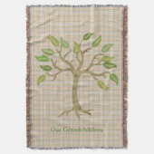 Grootouderbomen met schroefdraad deken (Voorkant Verticaal)