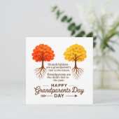 Grootouderdag Kaart (Staand voorkant)