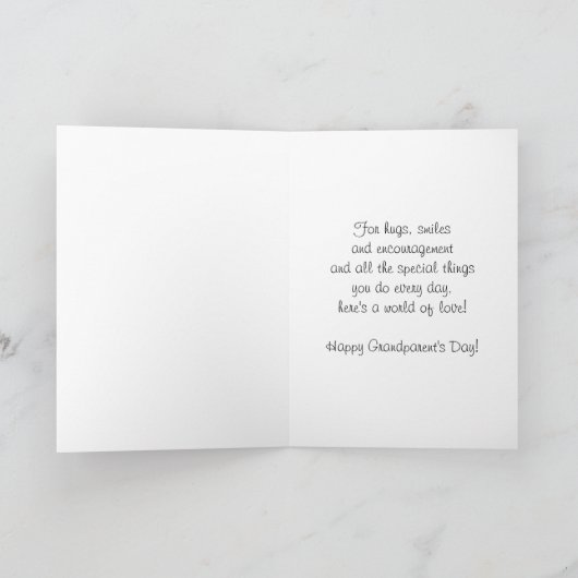 Grootouderdag Kaart (Binnen)