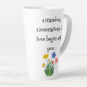 Grootouderdag Latte Mok (Rechterhoek)