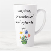 Grootouderdag Latte Mok (Rechts)