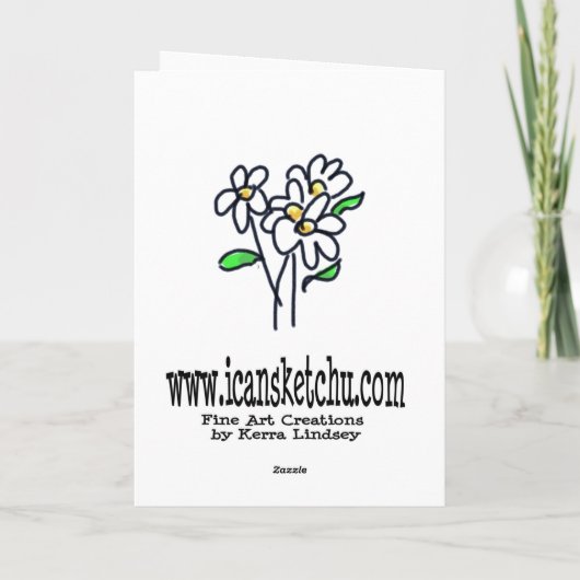 Grootouderdag oma grillige Kaart (Achterkant)