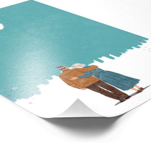 Grootoudergeheugen Foto Afdruk (Hoek)