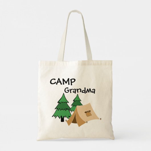Grootouderkamp Ideeën Tote Bag (Achterkant)