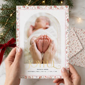 Grootouderlijk Kerstmis Baby Aankondiging