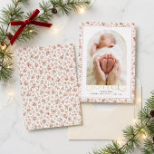 Grootouderlijk Kerstmis Baby Aankondiging