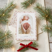 Grootouderlijk Kerstmis Baby Aankondiging