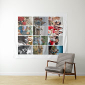 Grootouders 12 Foto Memory Collage Sjabloon Wandkleed (In Situ (horizontaal))