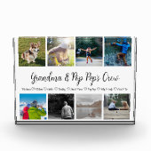 Grootouders Aangepast 8 fotoraster Fotoblokken (Voorkant)