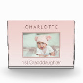 Grootouders baby aangepaste foto 1e kleindochter (Voorkant)