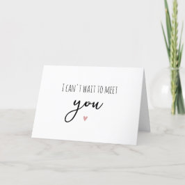 Grootouders Baby Aankondiging en echografie Kaart