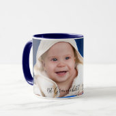 Grootouders baby foto 1e kleinkind mok (Voorkant links)