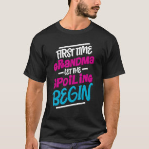 Grootouders Baby oma grootmoeder voor de eerste ke T-shirt