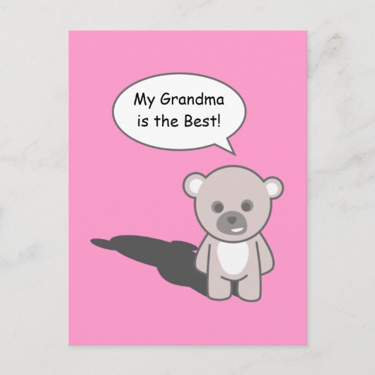 Grootouders  briefkaart (Voorkant)