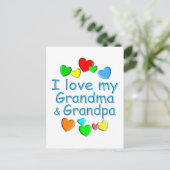 Grootouders Briefkaart (Staand voorkant)