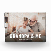 Grootouders citeren opa eenvoudige foto (Voorkant)