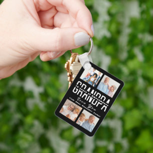 Grootouders dag cadeau voor 70 jaar oud sleutelhanger