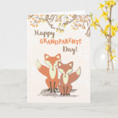 Grootouders Dag, Foxes Kaart (Gele Bloem)