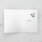 Grootouders Dag Kaart - Flower Power (Binnen)