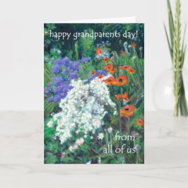 Grootouders Dag Kaart - van ons allemaal - Poppies
