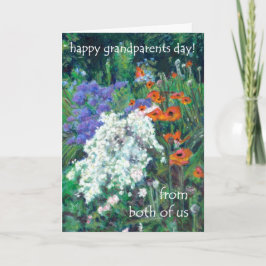 Grootouders Dag Kaart - van ons beiden - Poppies