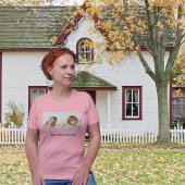 Grootouders Dag Oma Foto aanpassen T-shirt