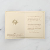 Grootouders Doop voor Baby Gezegende Maria Kaart (Binnen)