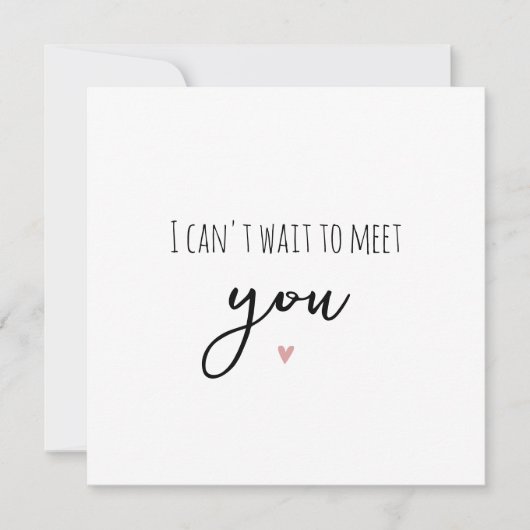 Grootouders Eenvoudige zwangerschapsaankondiging K Aankondiging (Voorkant)