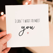 Grootouders Eenvoudige zwangerschapsaankondiging K Aankondiging