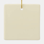 Grootouders Eerste Kerstfeest Keramisch Ornament (Achterkant)