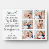 Grootouders Foto collage Fotoplaat (voorkant)