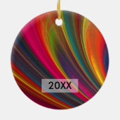 Grootouders Fotocadeau Label en Ornament (Achterkant)