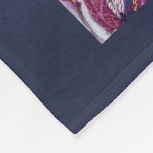 GROOTOUDERS Fotocollage Deken Kleinkinderen Marine (Hoek)