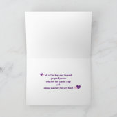 Grootouders Foto's Gevouwen Vakantie Kaart (Binnen)