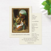 Grootouders Gebed voor Kleinkinderen Religieus Visitekaartje (Bureau)