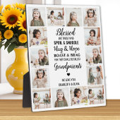 Grootouders gepersonaliseerd 14 Foto Collage Fotoplaat