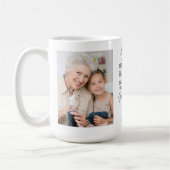 Grootouders gepersonaliseerd 2 Foto Koffiemok (Links)