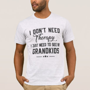 Grootouders Gift, Kleinkinderen Liefhebber T-shirt